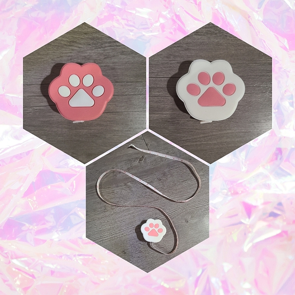 🐾 Pawprint body tape measure!